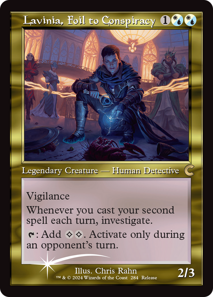 Lavinia, Foil to Conspiracy (Retro) [Ravnica: Clue Edition] - Trinity Hobby