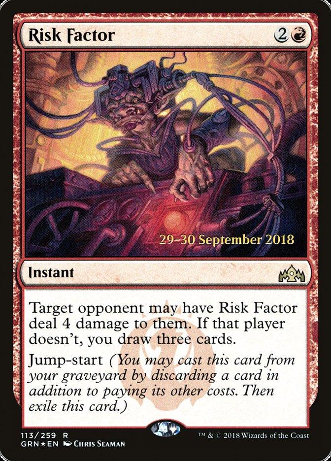 Risk Factor [Guilds of Ravnica Prerelease Promos] - Trinity Hobby