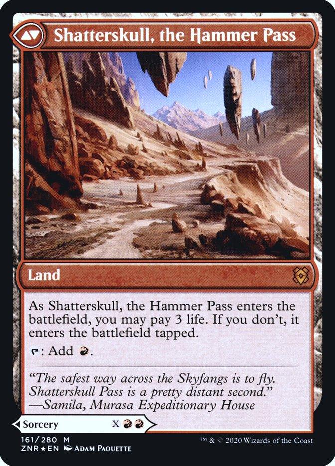 Shatterskull Smashing // Shatterskull, the Hammer Pass [Zendikar Rising Prerelease Promos] - Trinity Hobby