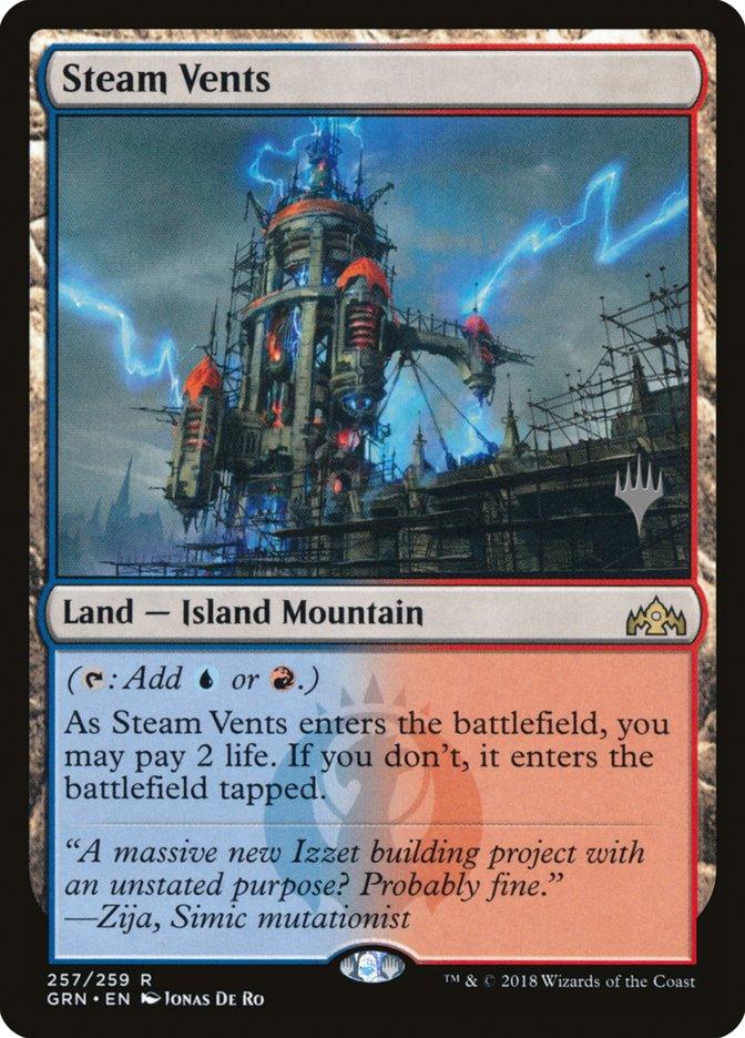 Steam Vents (Promo Pack) [Guilds of Ravnica Promos] - Trinity Hobby
