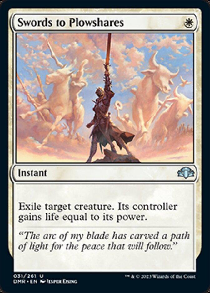 Swords to Plowshares [Dominaria Remastered] - Trinity Hobby