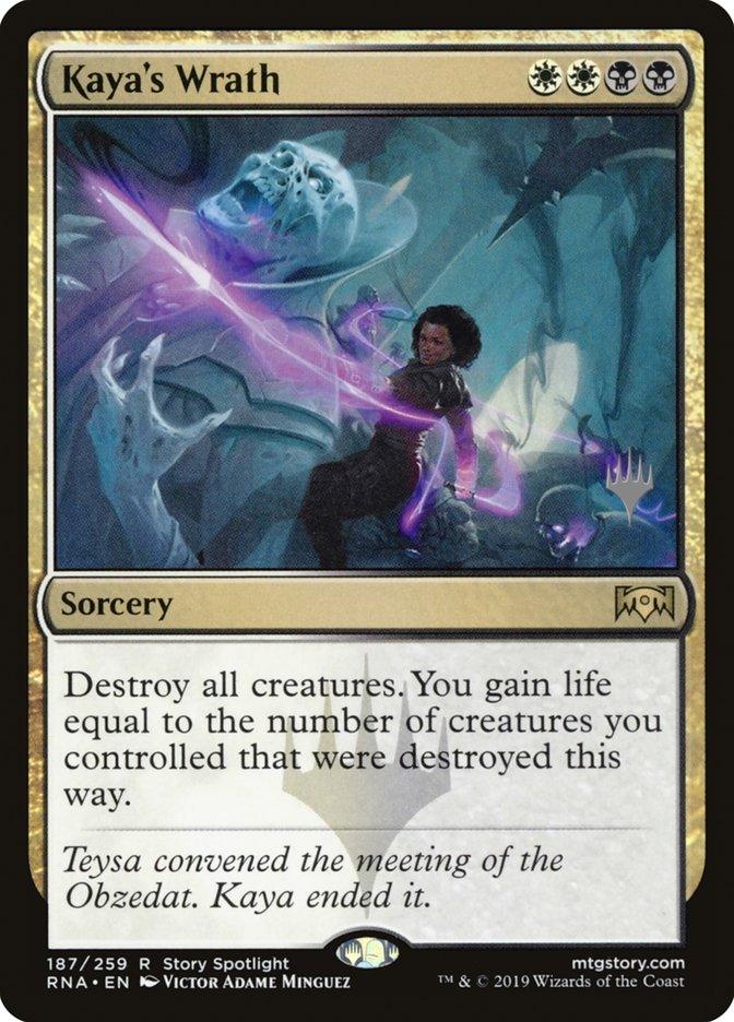 Kaya's Wrath (Promo Pack) [Ravnica Allegiance Promos] - Trinity Hobby