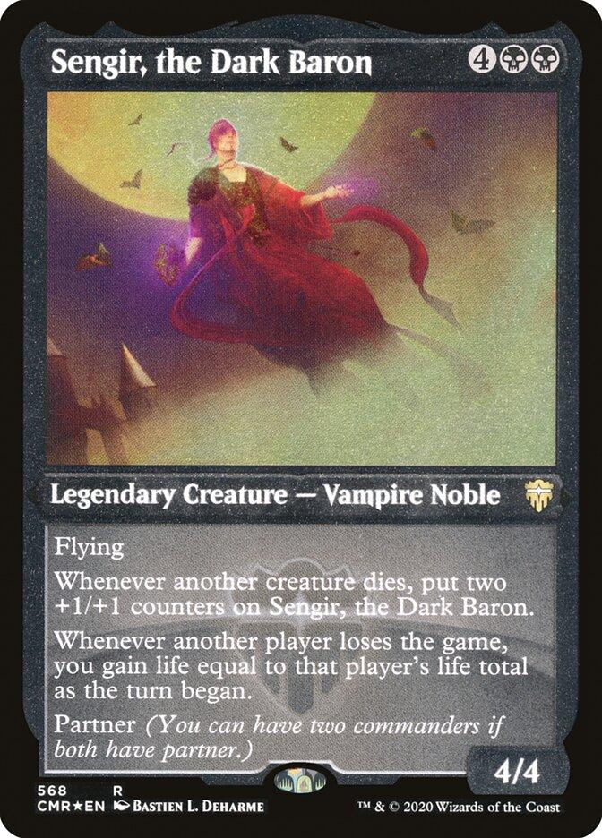 Sengir, the Dark Baron (Etched) [Commander Legends] - Trinity Hobby