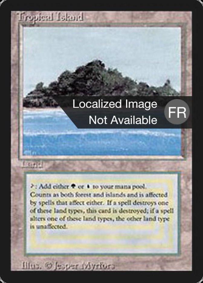Tropical Island [Foreign Black Border] - Trinity Hobby