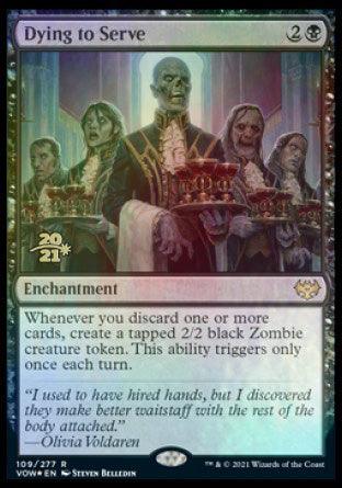 Dying to Serve [Innistrad: Crimson Vow Prerelease Promos] - Trinity Hobby