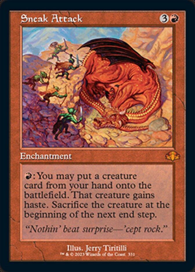 Sneak Attack (Retro) [Dominaria Remastered] - Trinity Hobby