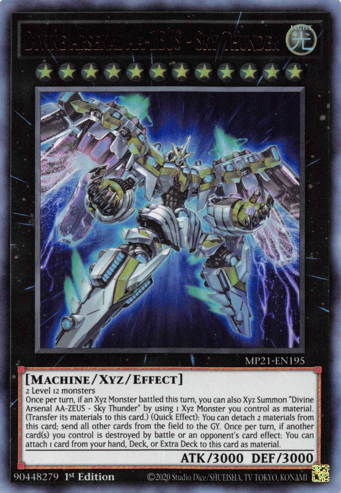 Divine Arsenal AA-ZEUS - Sky Thunder [MP21-EN195] Ultra Rare - Trinity Hobby