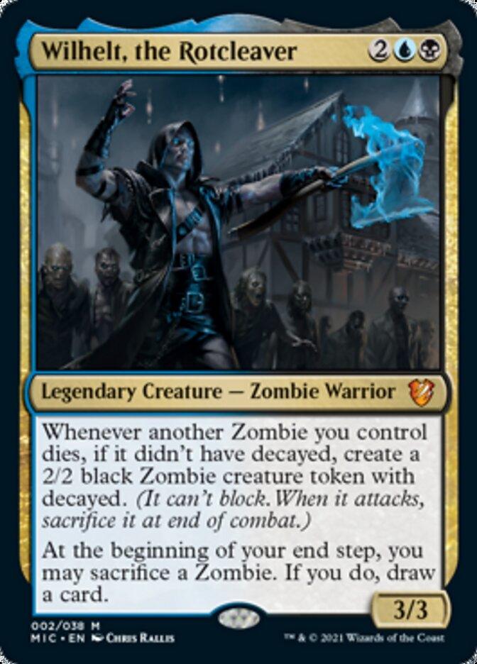 Wilhelt, the Rotcleaver (Display Commander) [Innistrad: Midnight Hunt Commander] - Trinity Hobby