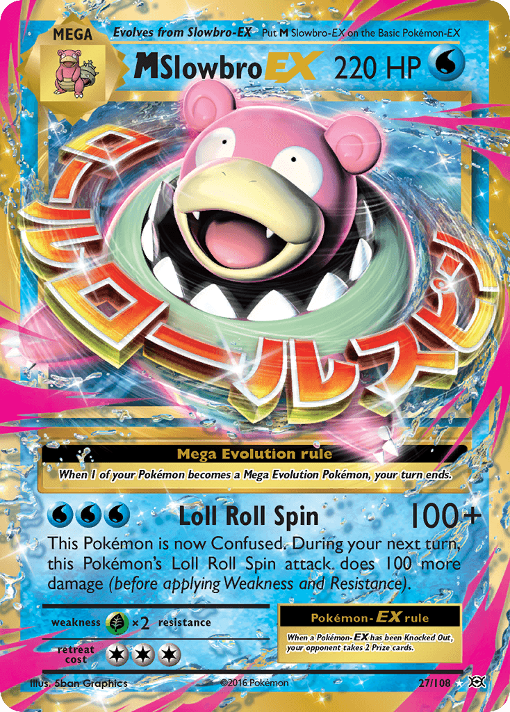 M Slowbro EX (27/108) [XY: Evolutions] - Trinity Hobby