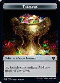 Treasure // Tibalt, Cosmic Impostor Emblem Double-Sided Token [Kaldheim Tokens] - Trinity Hobby