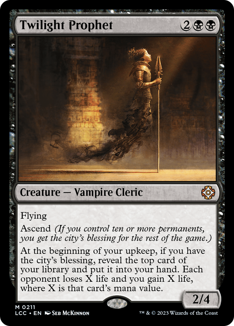 Twilight Prophet [The Lost Caverns of Ixalan Commander] - Trinity Hobby