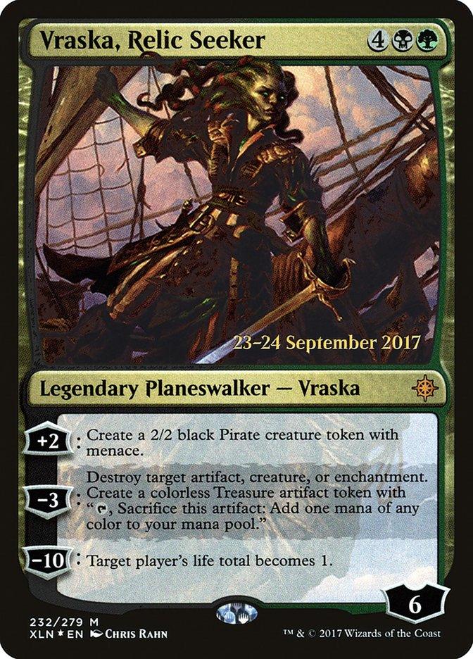 Vraska, Relic Seeker [Ixalan Prerelease Promos] - Trinity Hobby