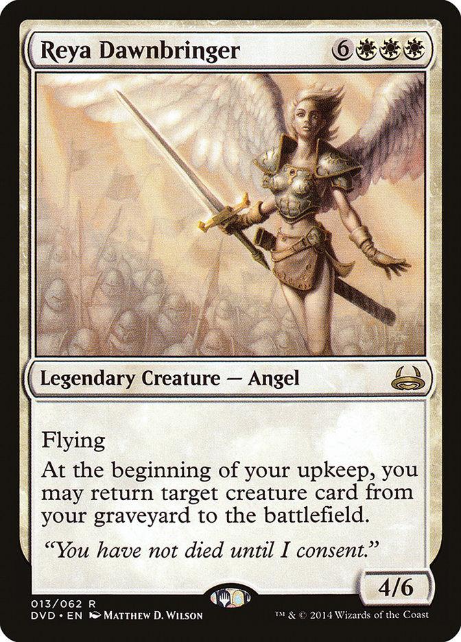 Reya Dawnbringer (Divine vs. Demonic) [Duel Decks Anthology] - Trinity Hobby