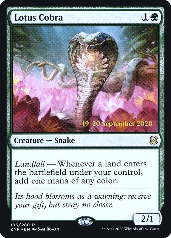 Lotus Cobra [Zendikar Rising Prerelease Promos] - Trinity Hobby