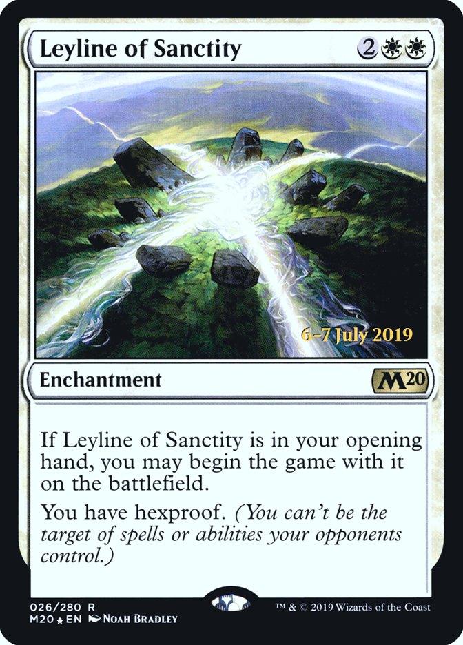 Leyline of Sanctity [Core Set 2020 Prerelease Promos] - Trinity Hobby