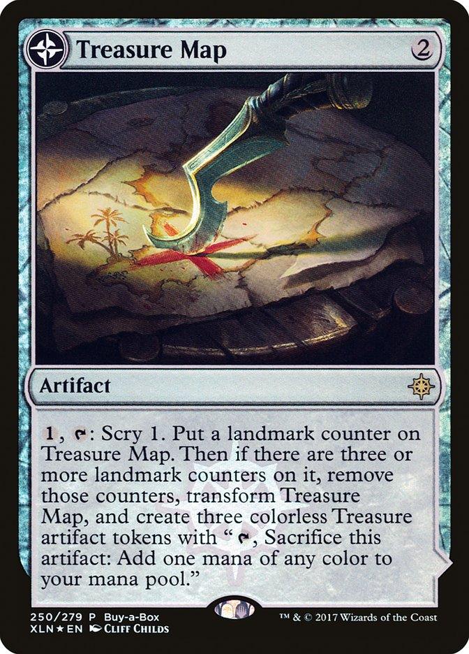 Treasure Map // Treasure Cove (Buy-A-Box) [Ixalan Treasure Chest] - Trinity Hobby