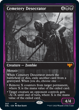 Cemetery Desecrator [Innistrad: Double Feature] - Trinity Hobby