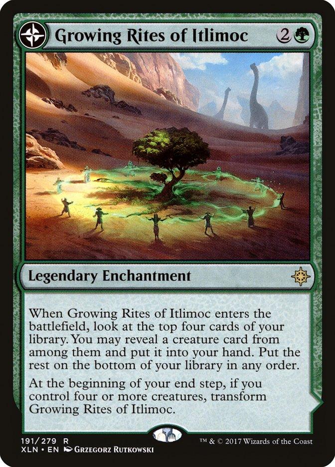 Growing Rites of Itlimoc // Itlimoc, Cradle of the Sun [Ixalan] - Trinity Hobby