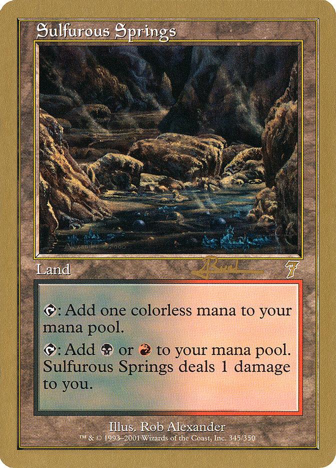 Sulfurous Springs (Antoine Ruel) [World Championship Decks 2001] - Trinity Hobby