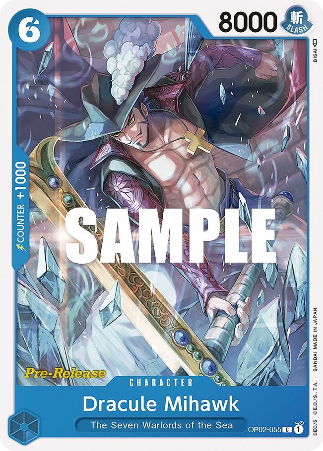 Dracule Mihawk [Paramount War Pre-Release Cards] - Trinity Hobby