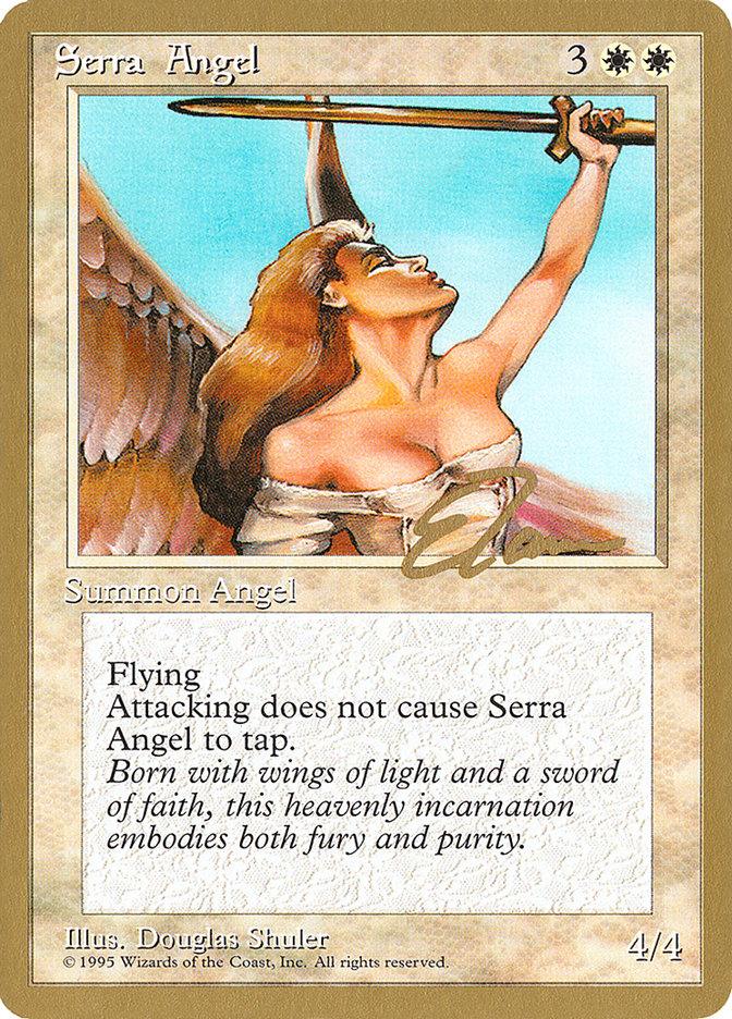 Serra Angel (Eric Tam) [Pro Tour Collector Set] - Trinity Hobby
