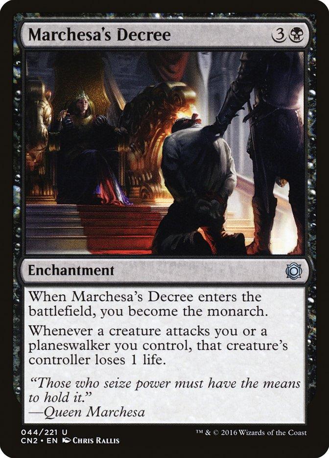 Marchesa's Decree [Conspiracy: Take the Crown] - Trinity Hobby