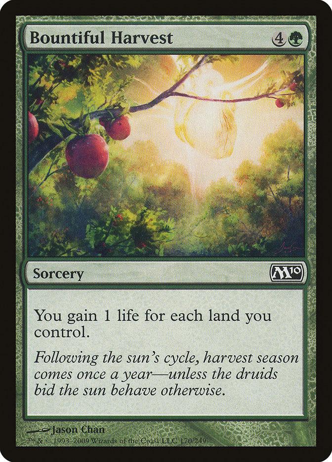 Bountiful Harvest [Magic 2010] - Trinity Hobby