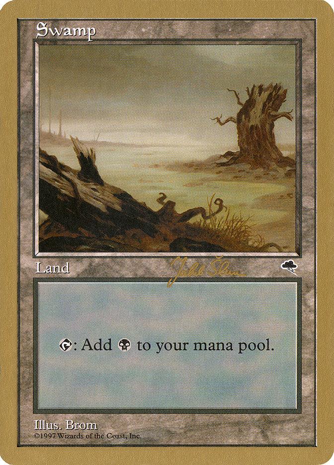 Swamp (js340a) (Jakub Slemr) [World Championship Decks 1999] - Trinity Hobby