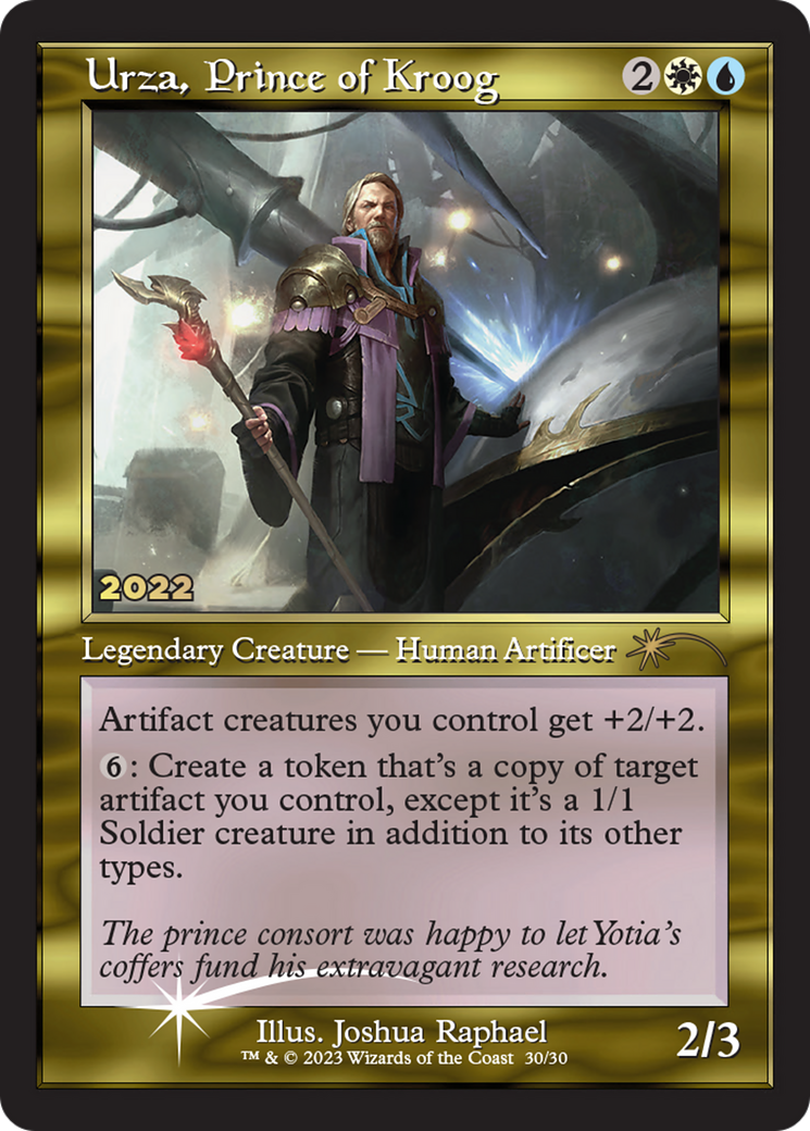 Urza, Prince of Kroog [30th Anniversary Promos] - Trinity Hobby