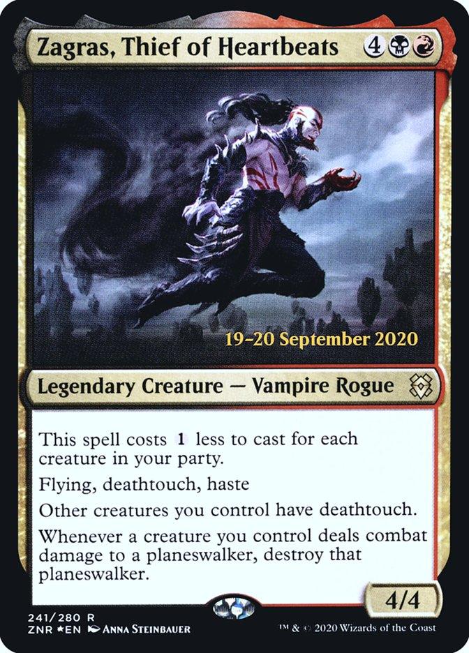 Zagras, Thief of Heartbeats [Zendikar Rising Prerelease Promos] - Trinity Hobby