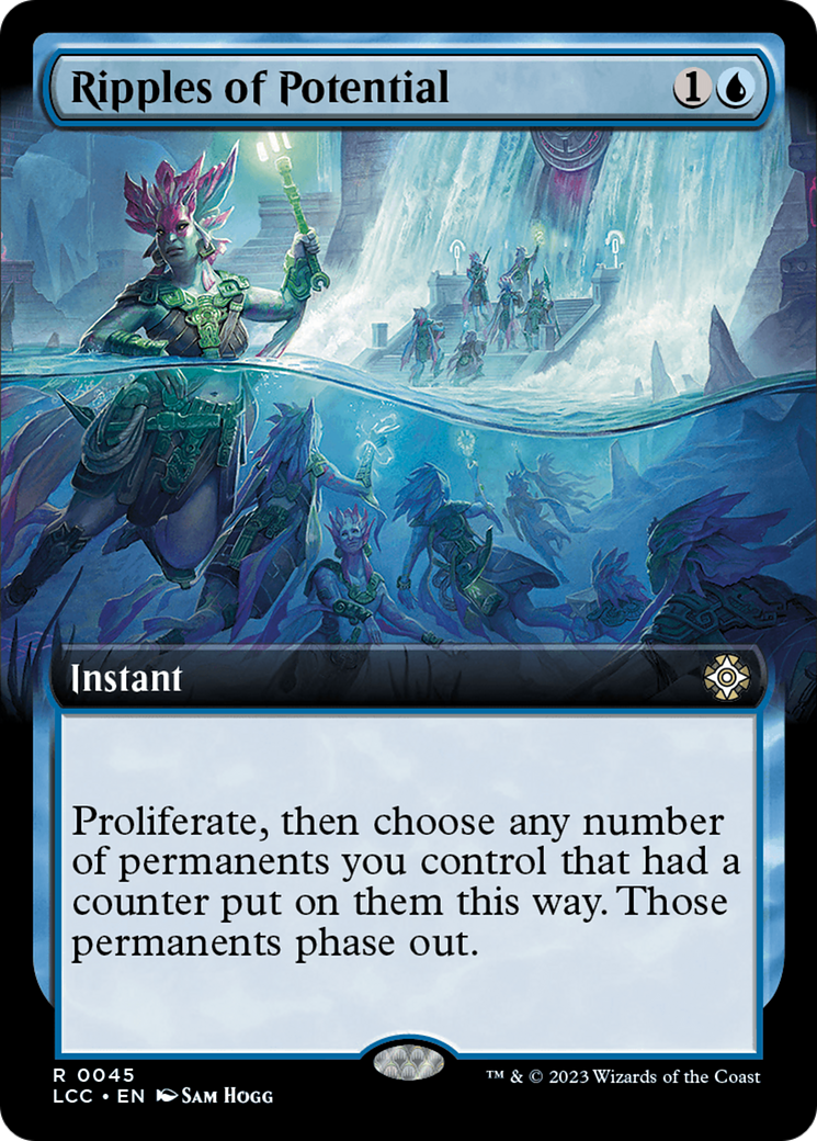 Ripples of Potential (Extended Art) [The Lost Caverns of Ixalan Commander] - Trinity Hobby