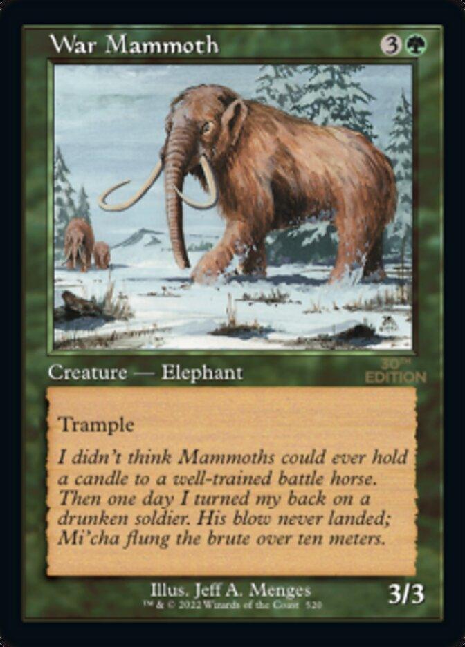 War Mammoth (Retro) [30th Anniversary Edition] - Trinity Hobby