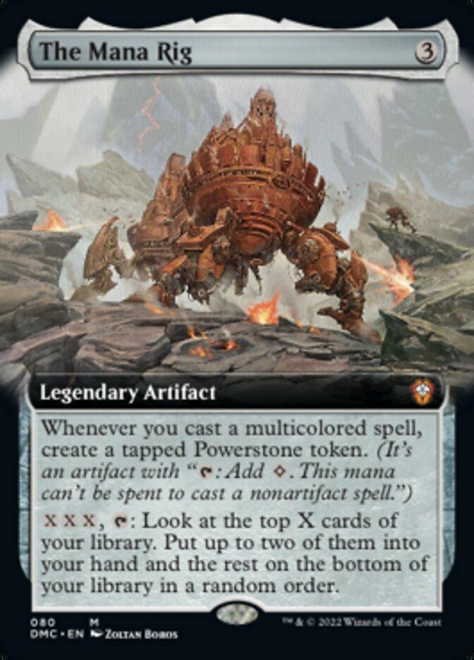 The Mana Rig (Extended Art) [Dominaria United Commander] - Trinity Hobby
