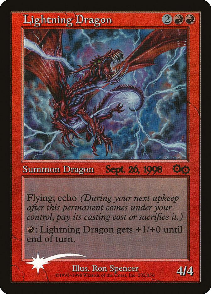 Lightning Dragon [Urza's Saga Promos] - Trinity Hobby