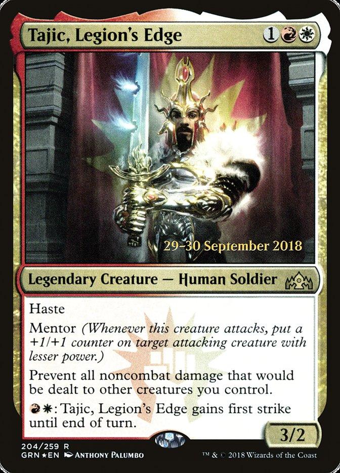 Tajic, Legion's Edge [Guilds of Ravnica Prerelease Promos] - Trinity Hobby