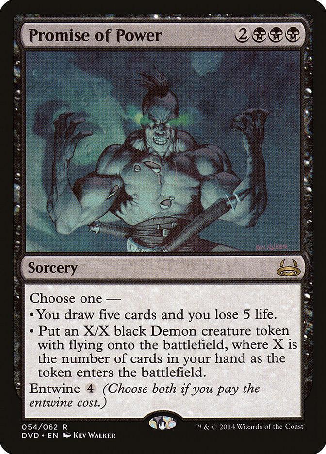 Promise of Power (Divine vs. Demonic) [Duel Decks Anthology] - Trinity Hobby