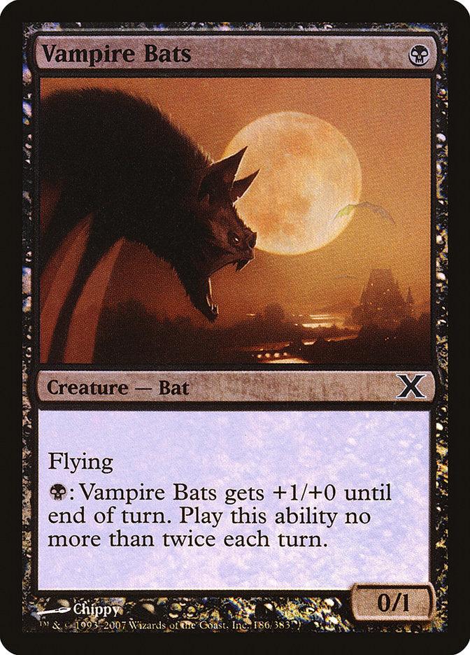 Vampire Bats (Premium Foil) [Tenth Edition] - Trinity Hobby