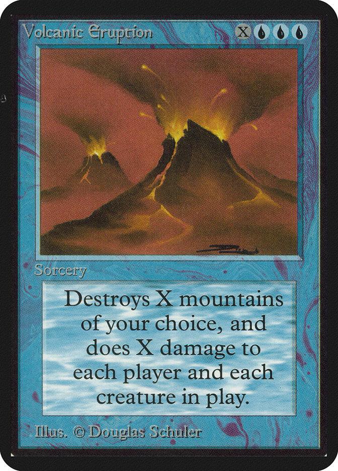 Volcanic Eruption [Alpha Edition] - Trinity Hobby