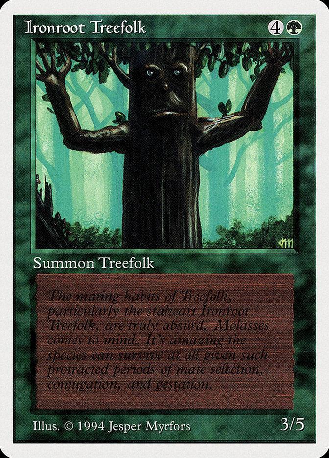 Ironroot Treefolk [Summer Magic / Edgar] - Trinity Hobby
