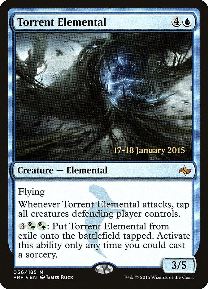 Torrent Elemental [Fate Reforged Prerelease Promos] - Trinity Hobby