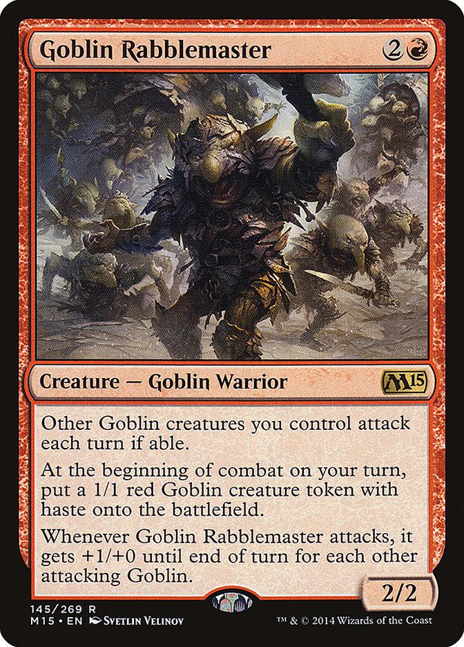 Goblin Rabblemaster [Magic 2015] - Trinity Hobby