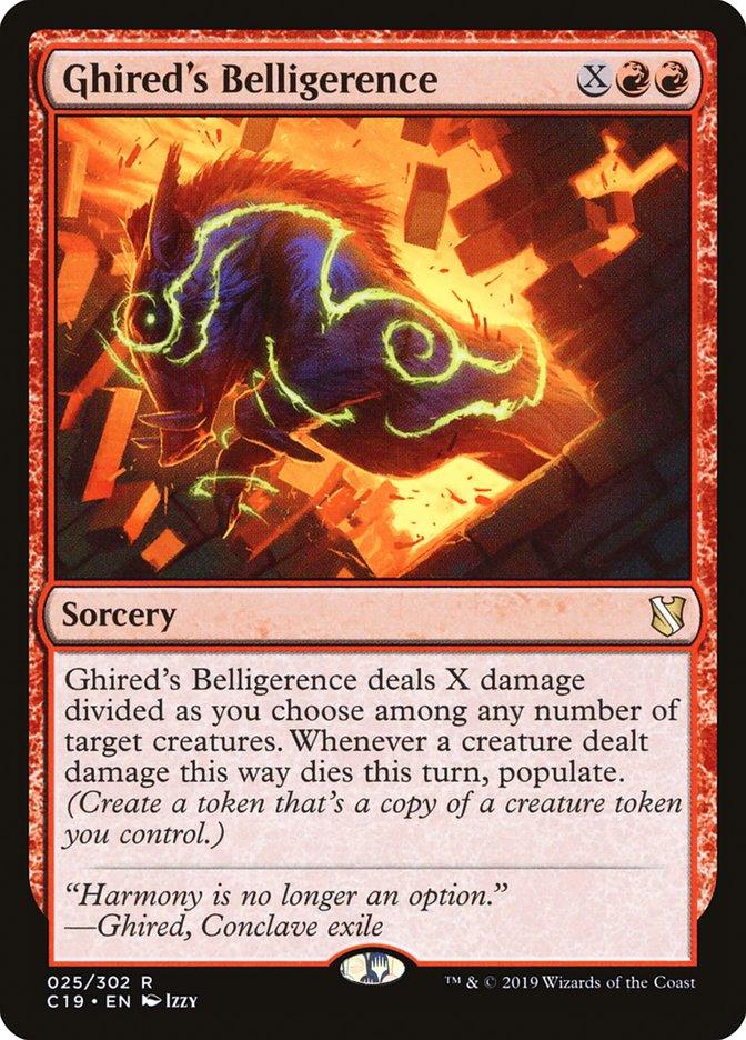 Ghired's Belligerence [Commander 2019] - Trinity Hobby