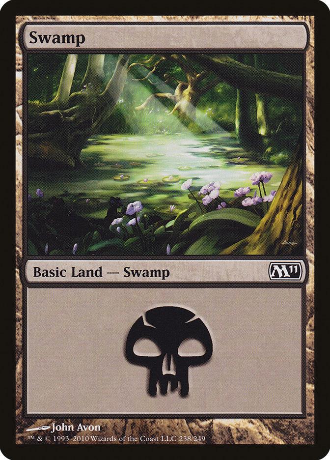 Swamp (238) [Magic 2011] - Trinity Hobby