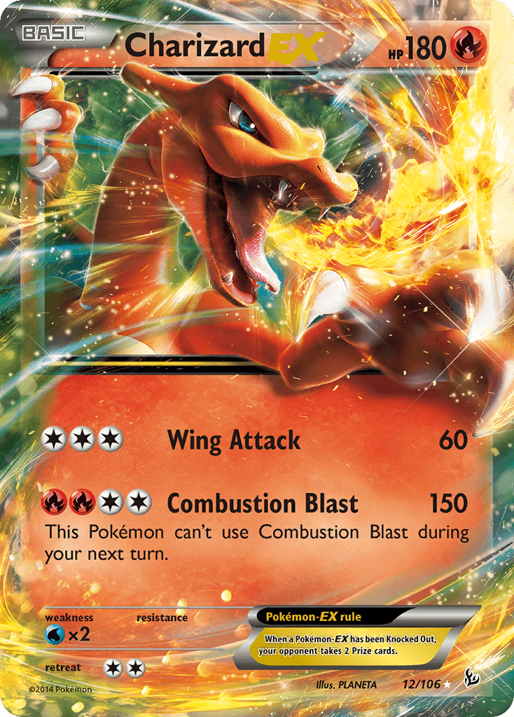 Charizard EX (12/106) [XY: Flashfire] - Trinity Hobby