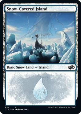 Snow-Covered Island [Jumpstart 2022] - Trinity Hobby
