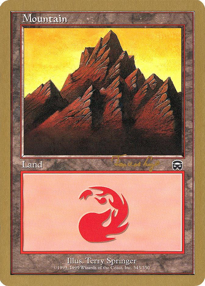 Mountain (343) (Tom van de Logt) [World Championship Decks 2001] - Trinity Hobby