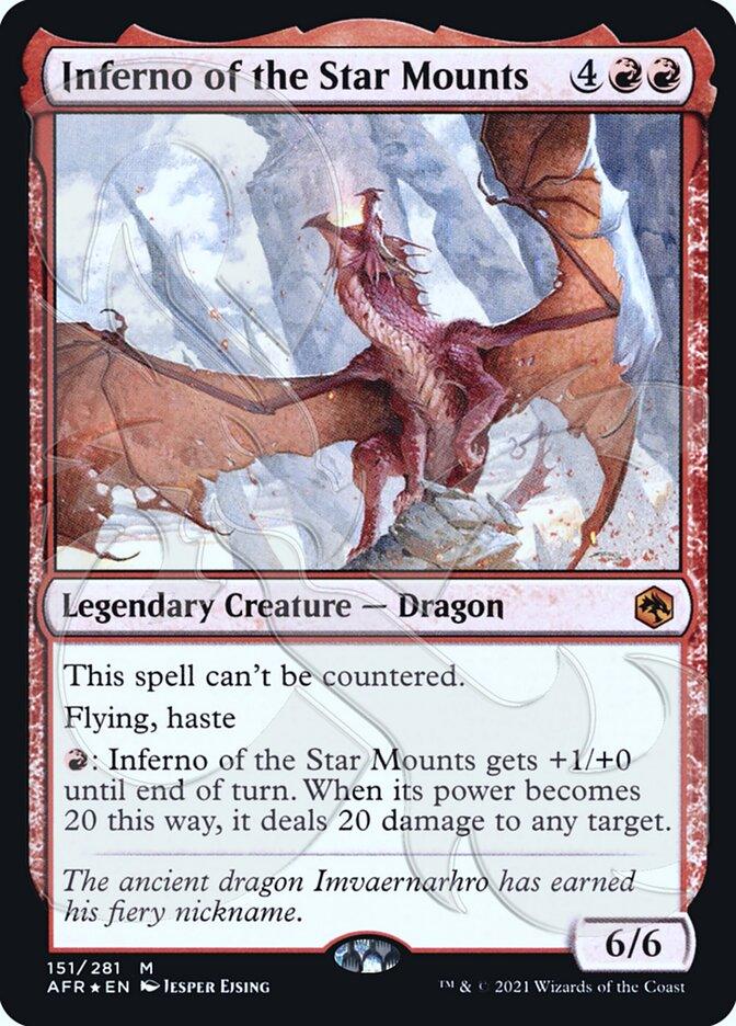 Inferno of the Star Mounts (Ampersand Promo) [Dungeons & Dragons: Adventures in the Forgotten Realms Promos] - Trinity Hobby