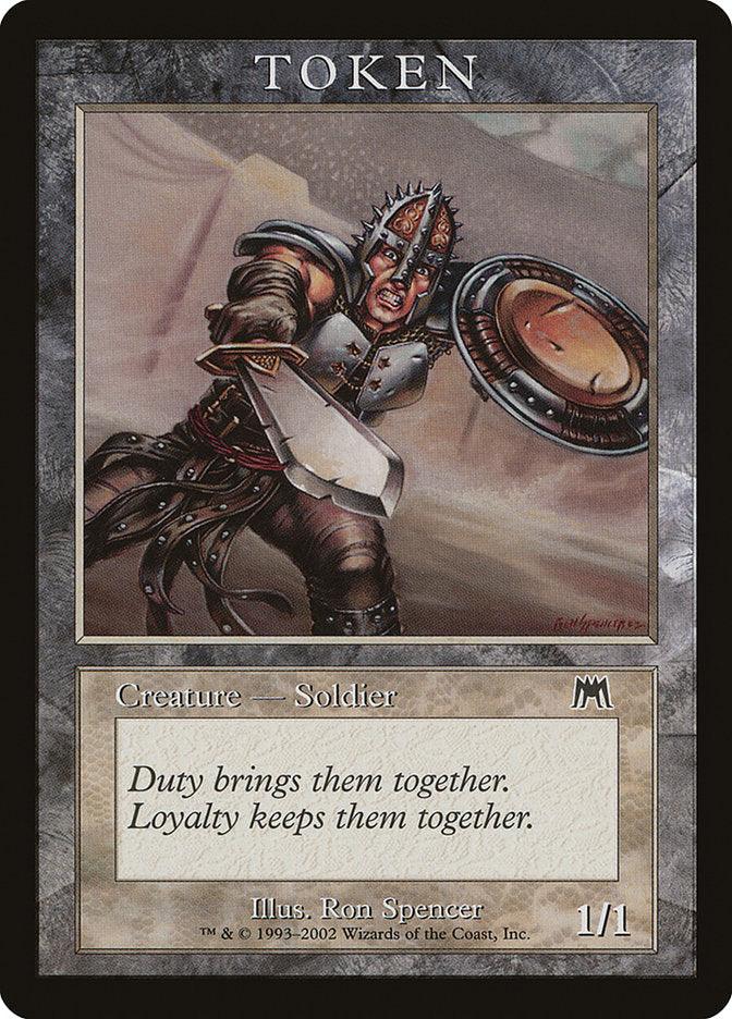 Soldier Token [Magic Player Rewards 2002] - Trinity Hobby