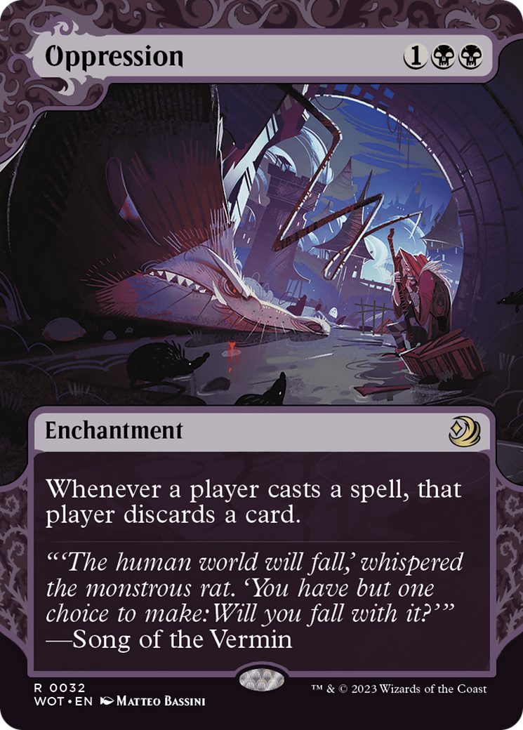 Oppression [Wilds of Eldraine: Enchanting Tales] - Trinity Hobby