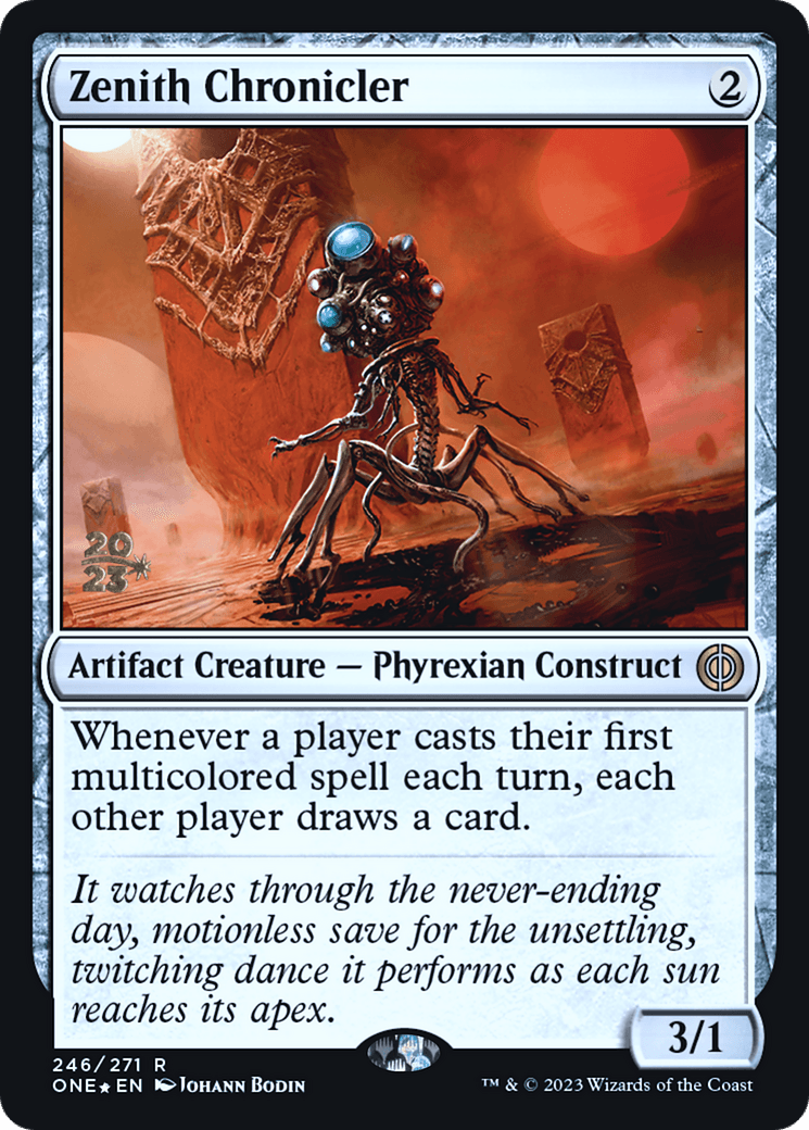Zenith Chronicler [Phyrexia: All Will Be One Prerelease Promos] - Trinity Hobby